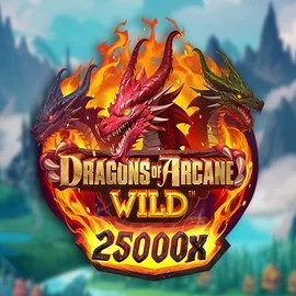 Dragons of Arcane Wild slot visual from Foxium available on twincasinoo.gr