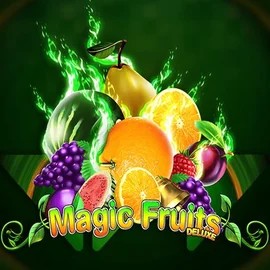 Magic Fruits Deluxe logo by Wazdan at Twin Casino