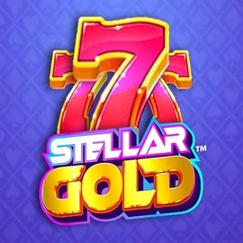 Stellar Gold logo by Snowborn Games at Twin Casino